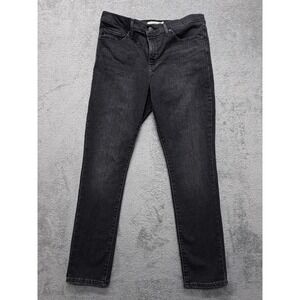 Levi's Jeans Womens 32 Black 311Shaping Skinny‎ Stretch Denim Mid Rise